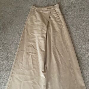 MaxMara long trouser camel wool